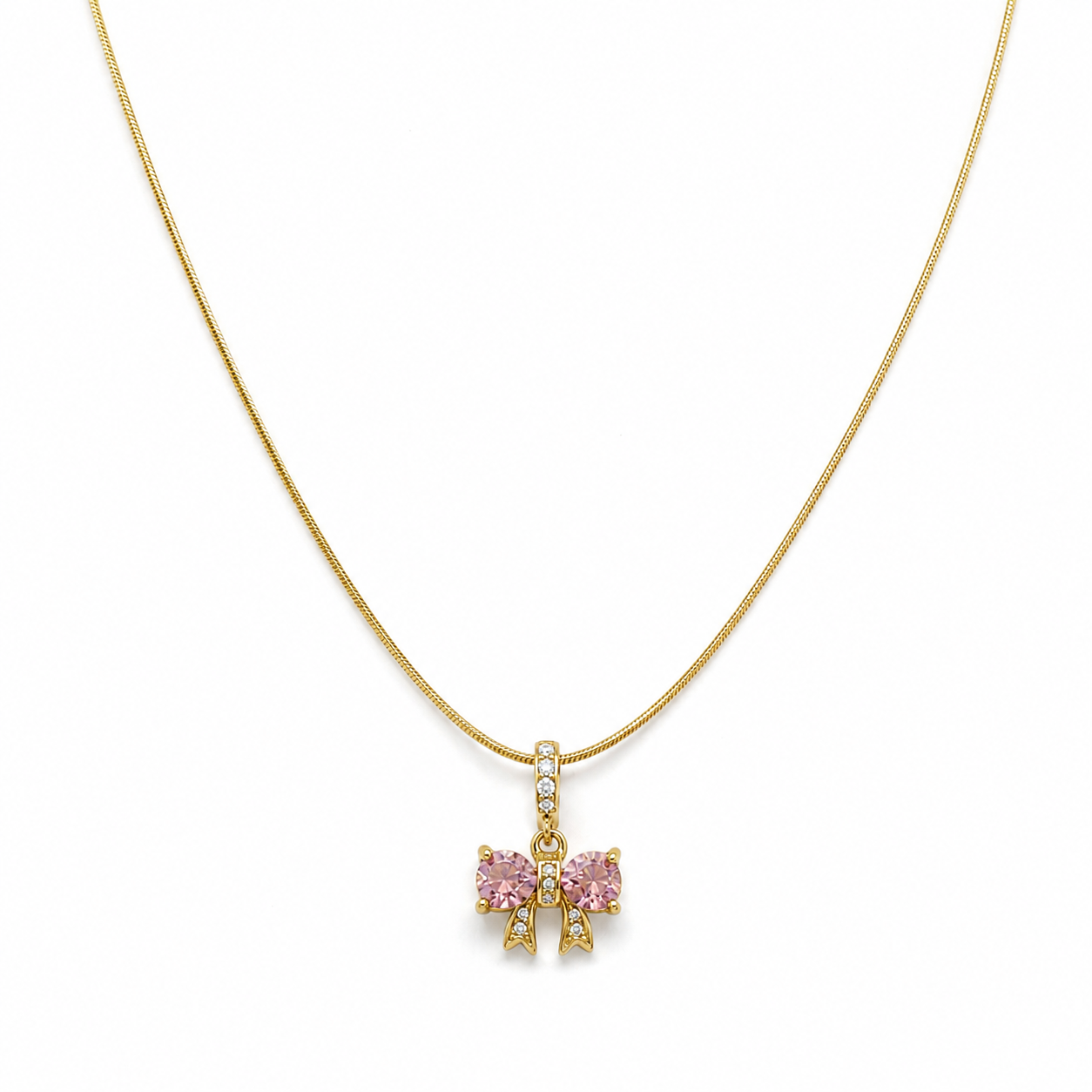 Velvet Bow Dream Necklace