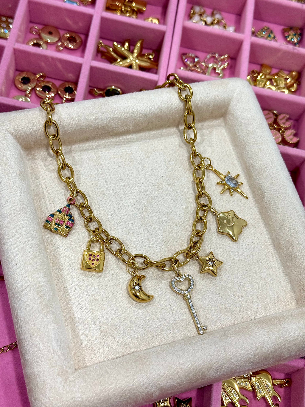Golden Link DIY Base Necklace