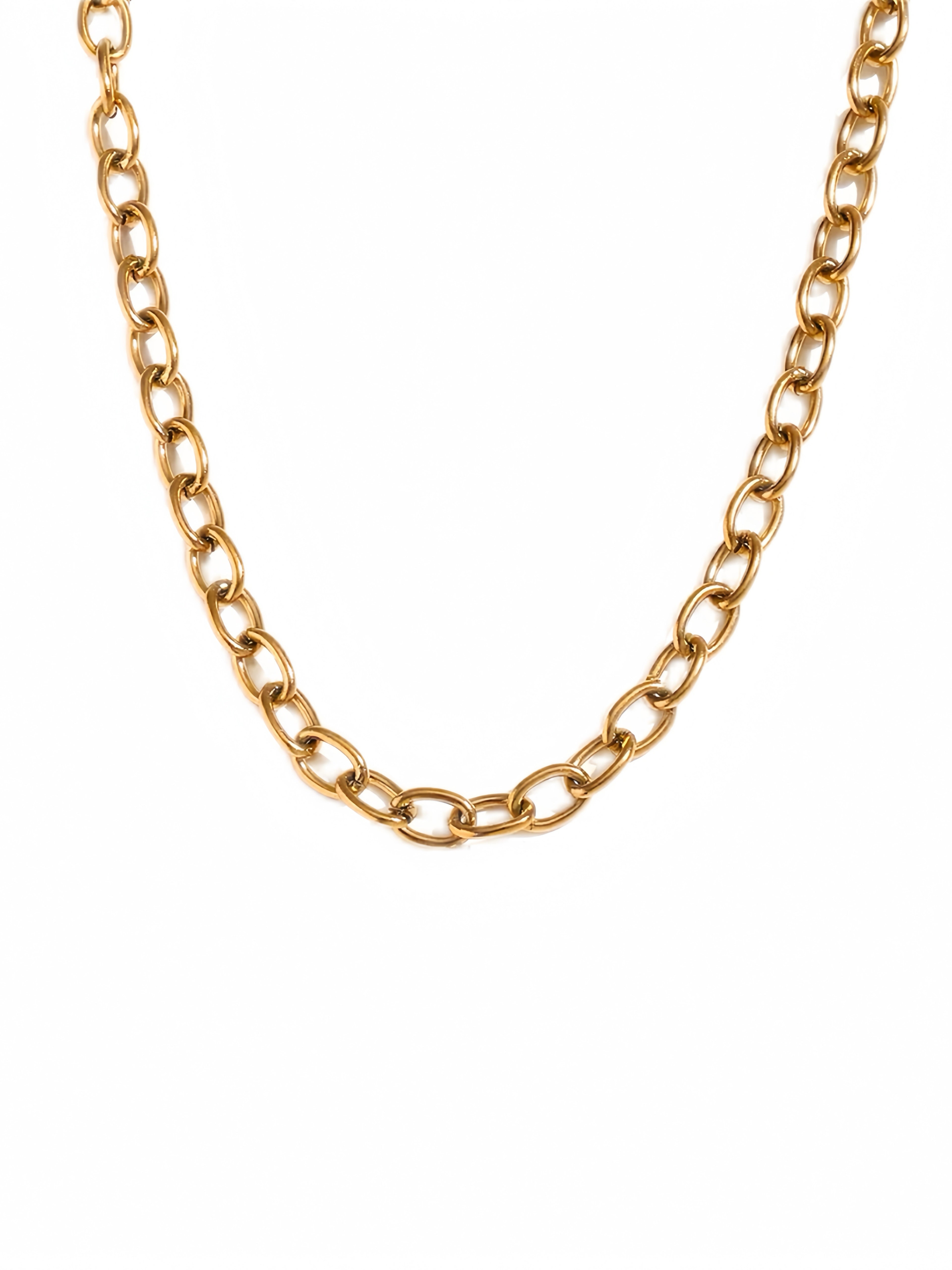Golden Link DIY Base Necklace