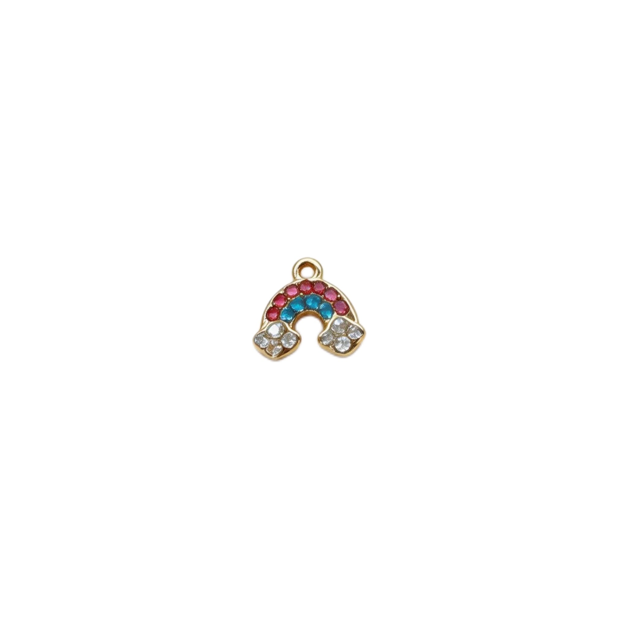 Sparkly Rainbow Charm