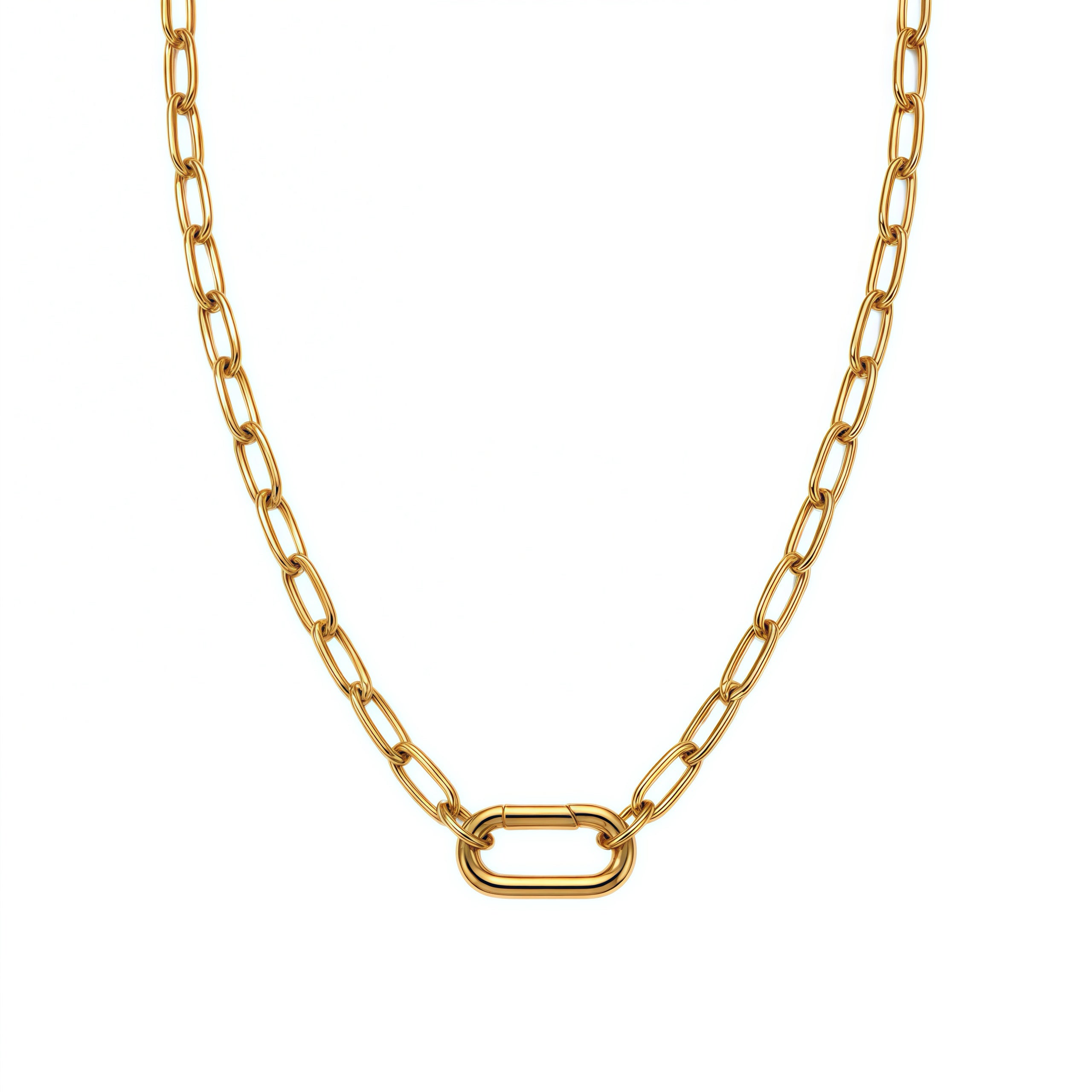 Bold Gold DIY Base Necklace