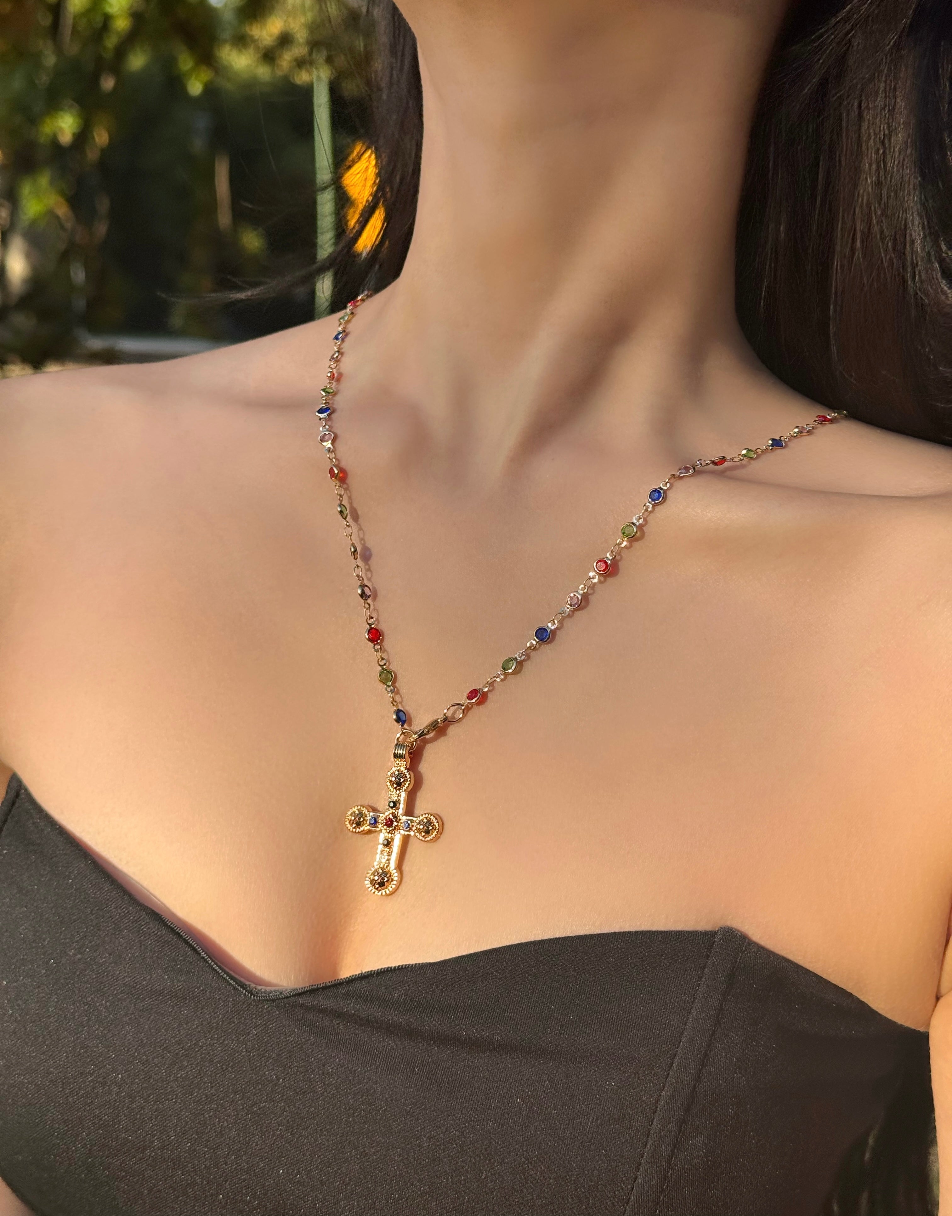 Multi Gemstone Necklace