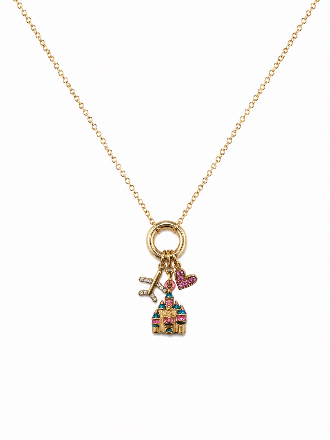 Fairytale Castle Charm Necklace